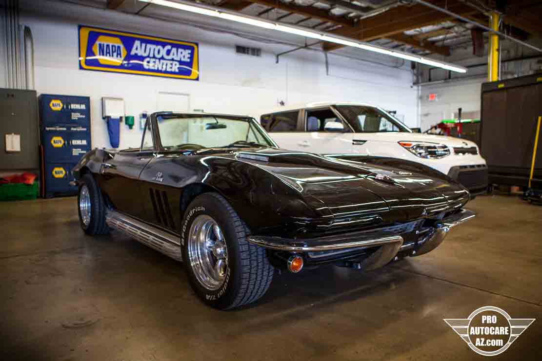 66 convertible corvette restoration